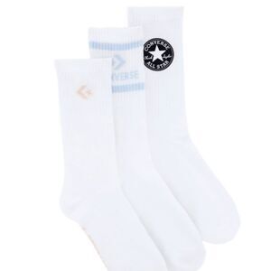 Converse 3-PK Chevron Star Logo Crew Socks